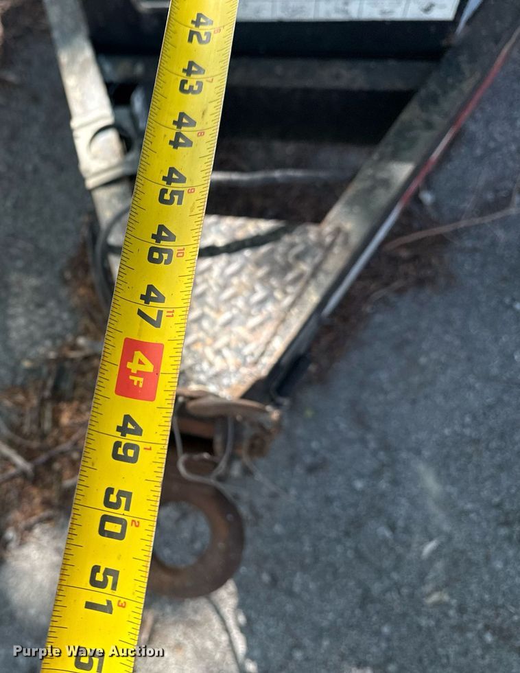 image for item EG8413 2011 Maxey Trailers utility trailer