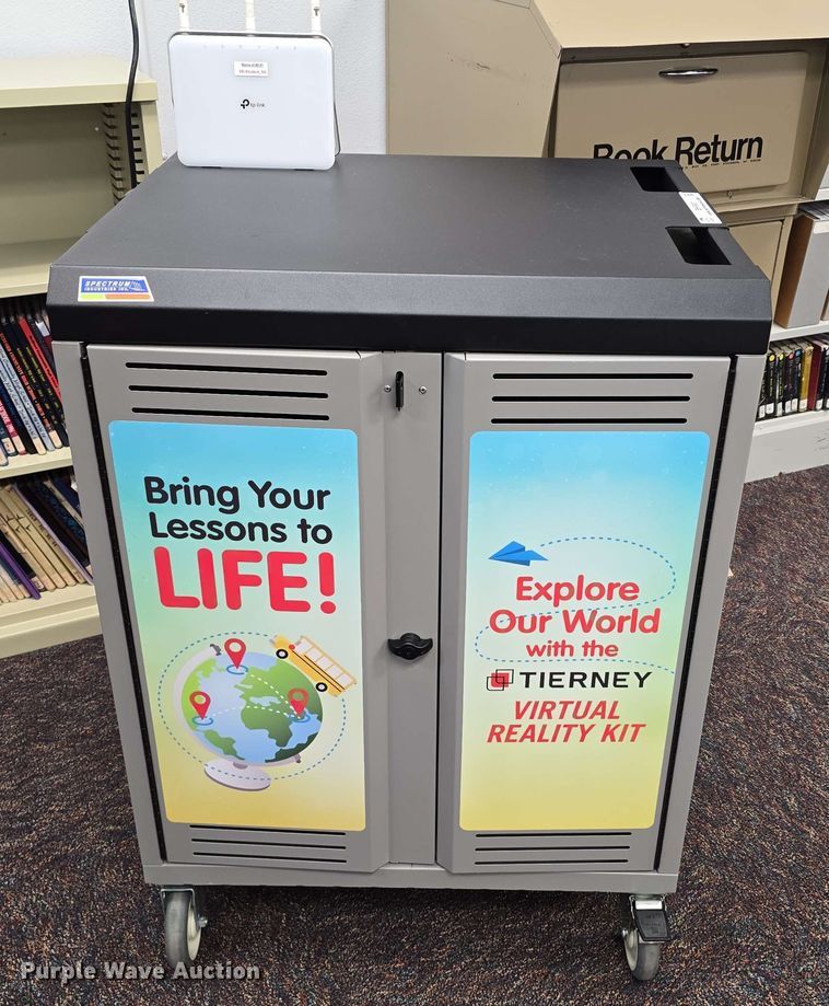 image for item EH8900 Spectrum Industries 55493-DBS-200001 VR storage/charging cart