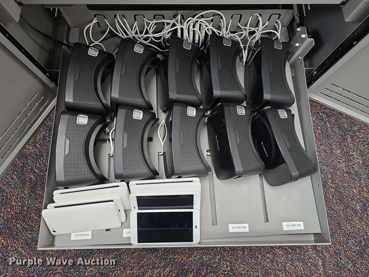 image for item EH8900 Spectrum Industries 55493-DBS-200001 VR storage/charging cart