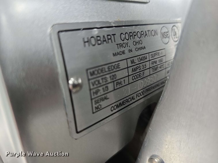 image for item EH8903 Hobart 134054 meat slicer