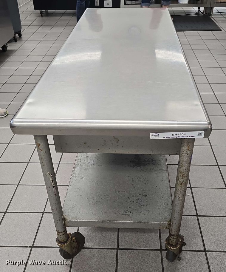 image for item EH8904 (2) stainless steel tables