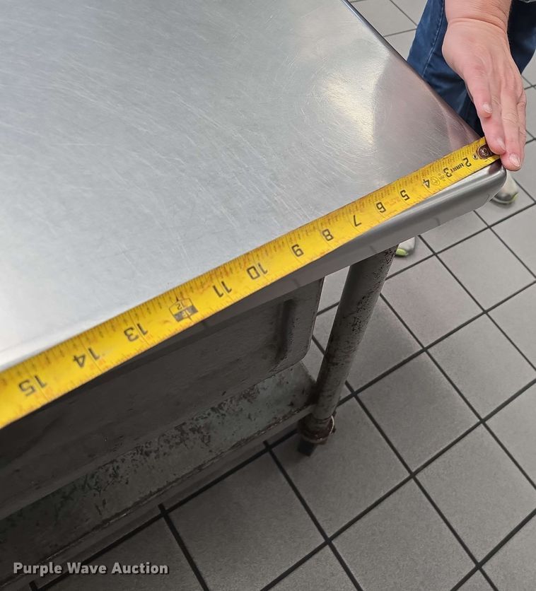 image for item EH8904 (2) stainless steel tables