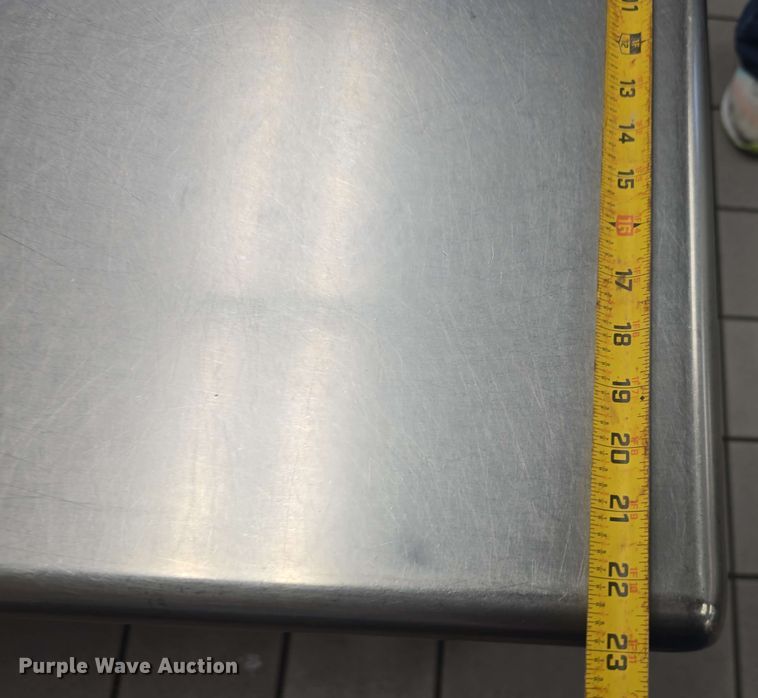 image for item EH8904 (2) stainless steel tables