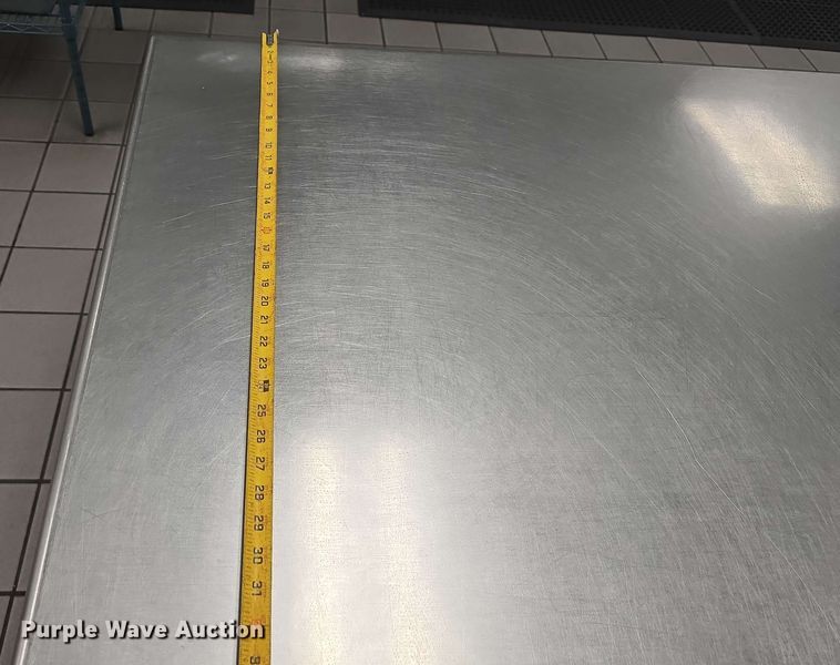 image for item EH8904 (2) stainless steel tables