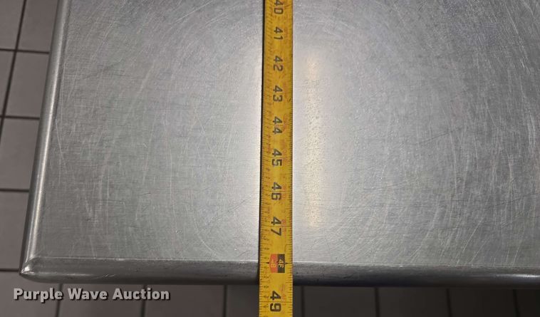 image for item EH8904 (2) stainless steel tables