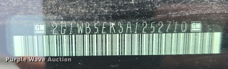 image for item EH8905 2010 Chevrolet Impala LT 