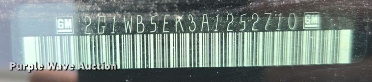 image for item EH8905 2010 Chevrolet Impala LT 