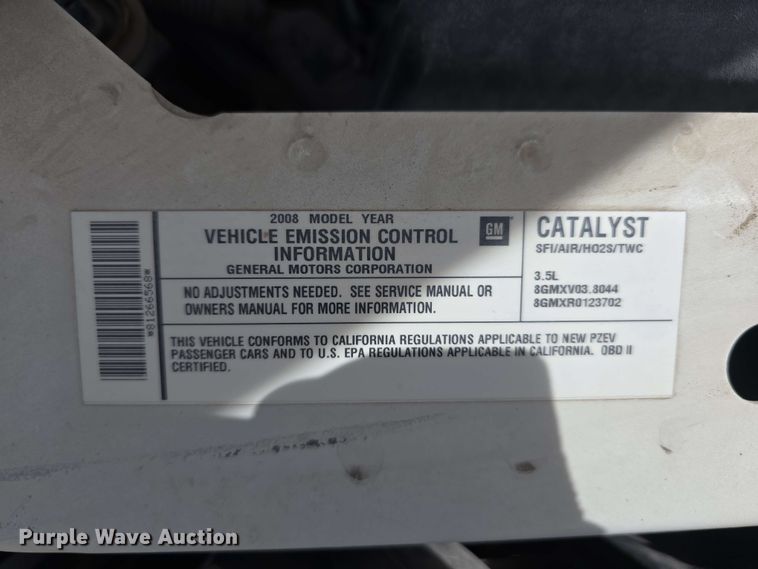 image for item EH8907 2008 Chevrolet Impala LT 