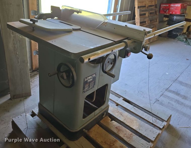 image for item EH8908 Delta Unisaw 34-807F table saw