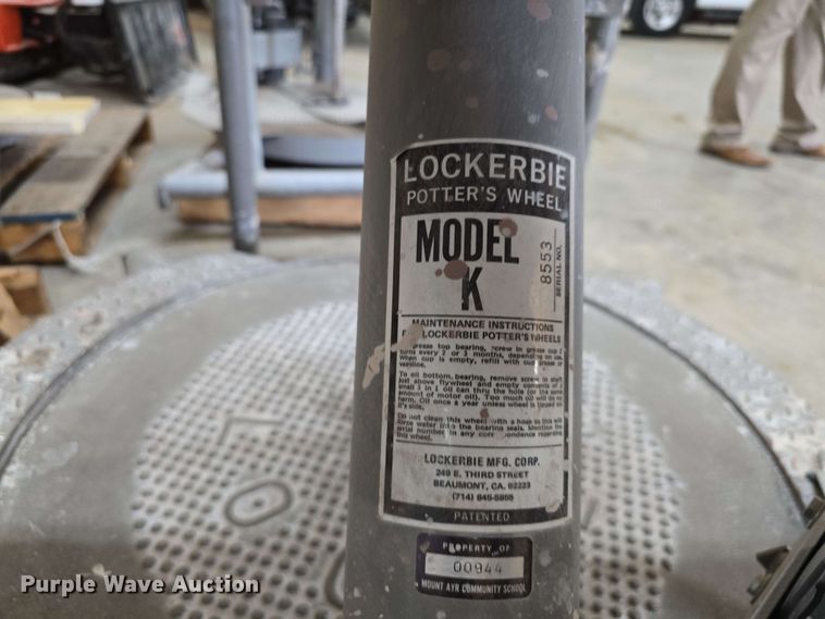 image for item EH8912 (4) Lockerbie K Potter's wheels