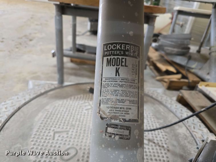 image for item EH8912 (4) Lockerbie K Potter's wheels