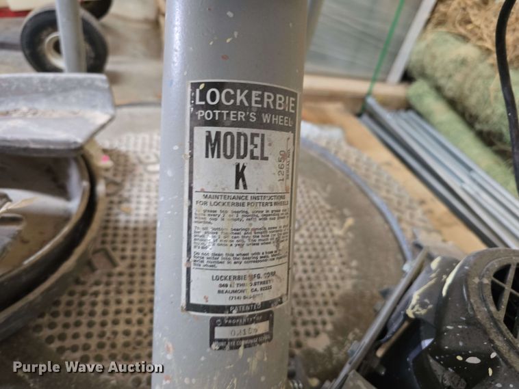 image for item EH8912 (4) Lockerbie K Potter's wheels