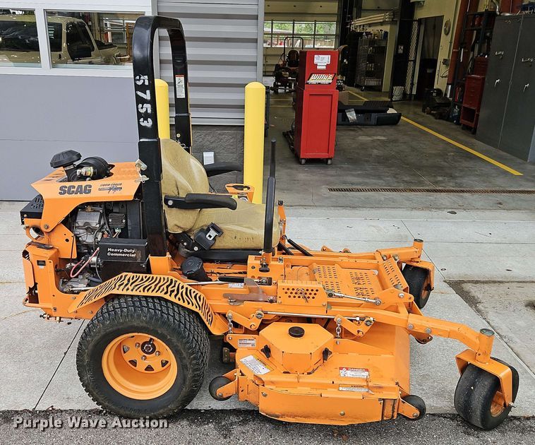 image for item EJ0014 Scagg Turf Tiger ZTR lawn mower