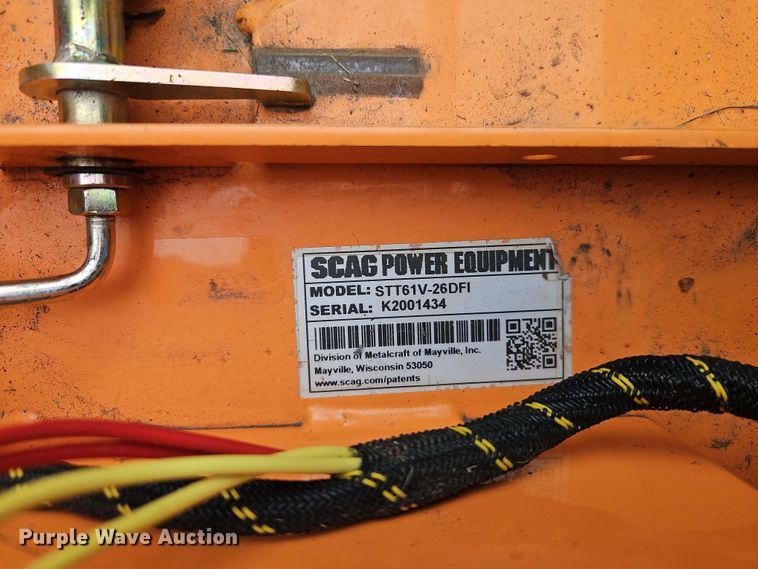 image for item EJ0014 Scagg Turf Tiger ZTR lawn mower