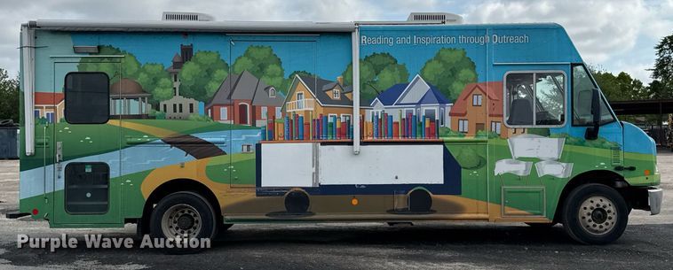 image for item EJ3653 2016 Freightliner MT55 bookmobile truck