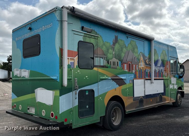 image for item EJ3653 2016 Freightliner MT55 bookmobile truck