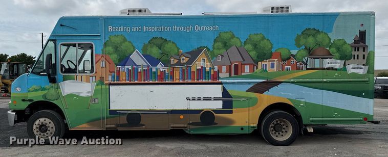image for item EJ3653 2016 Freightliner MT55 bookmobile truck