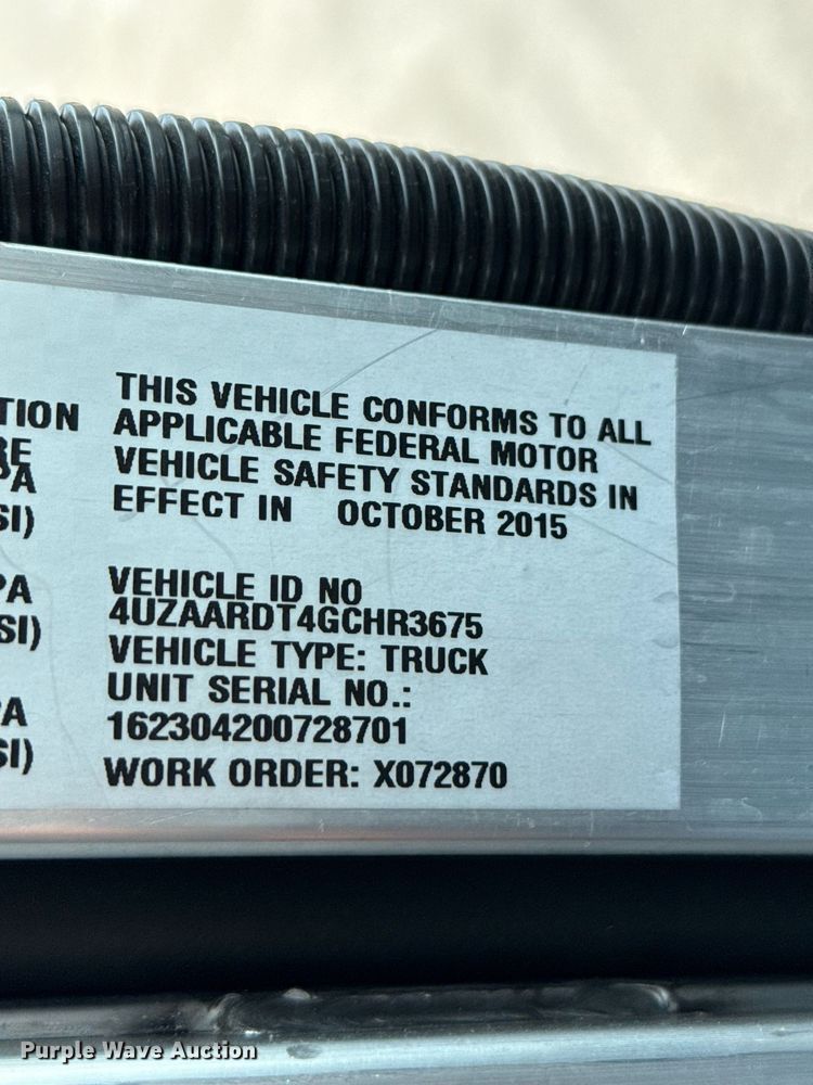 image for item EJ3653 2016 Freightliner MT55 bookmobile truck
