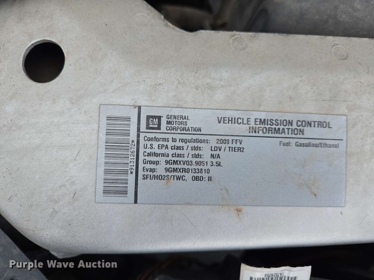 image for item EJ7520 2009 Chevrolet Impala 