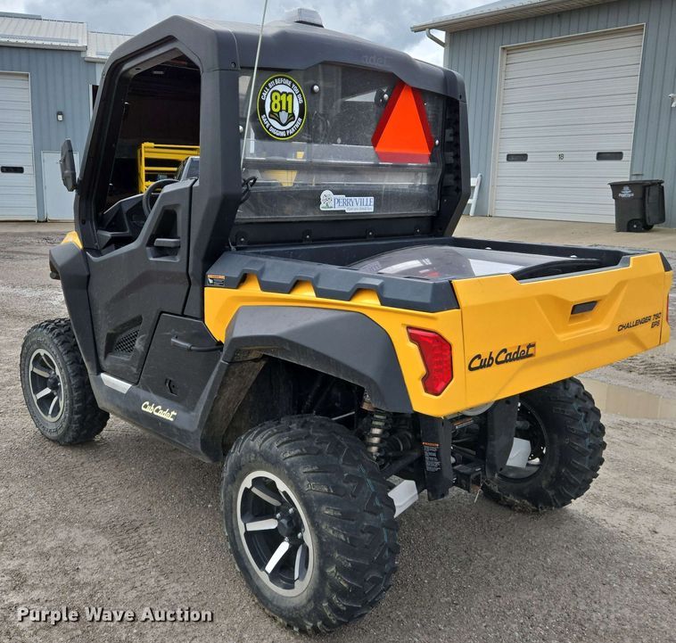 image for item EJ7524 2018 Cub Cadet Challenger 750 EPS utility vehicle