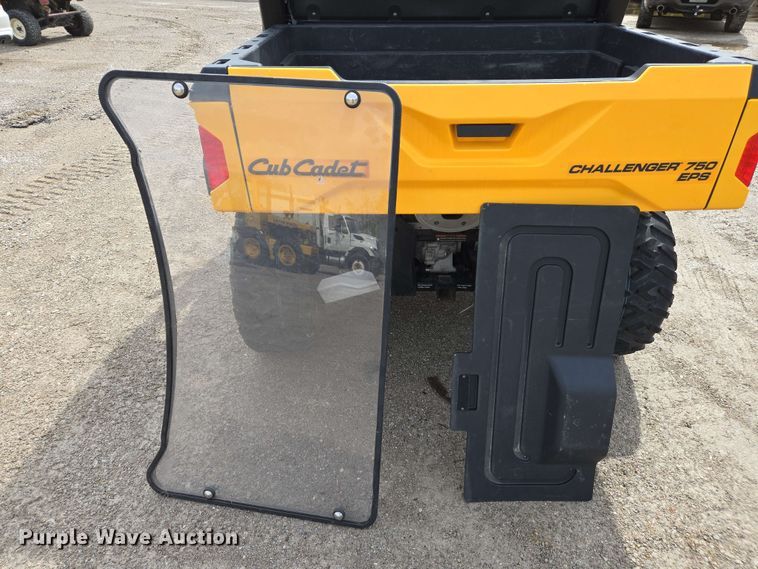 image for item EJ7524 2018 Cub Cadet Challenger 750 EPS utility vehicle