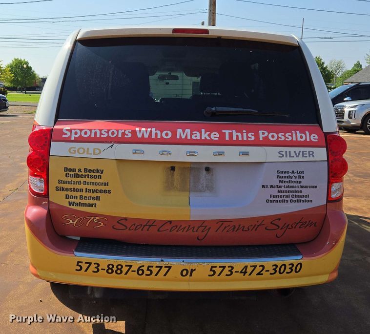 image for item EJ7531 2012 Dodge Grand Caravan handicap accessible van