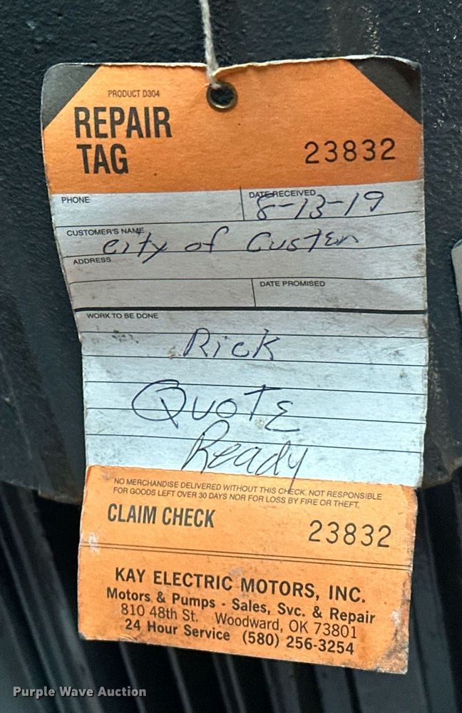 image for item EJ8698 (3) electric motors