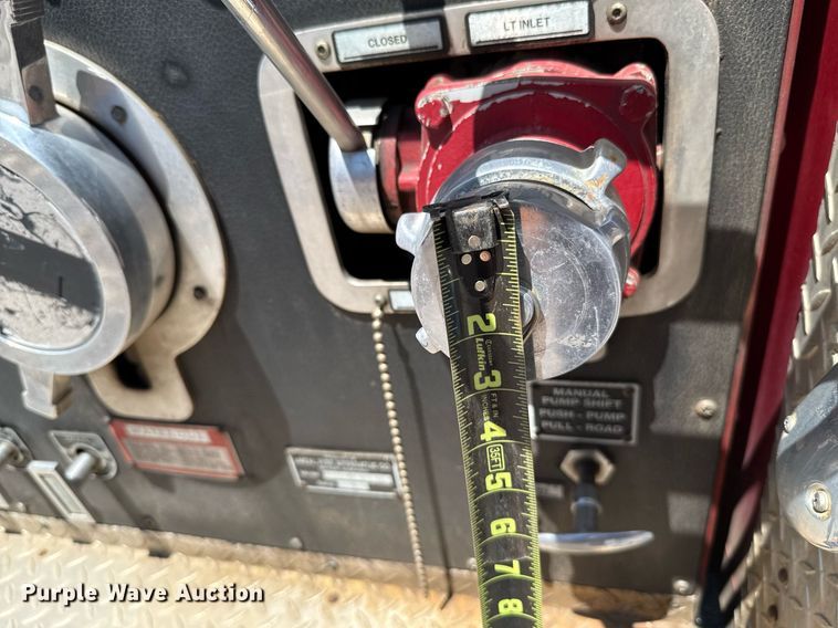 image for item EJ8709 1995 Spartan Gladiator ladder fire truck