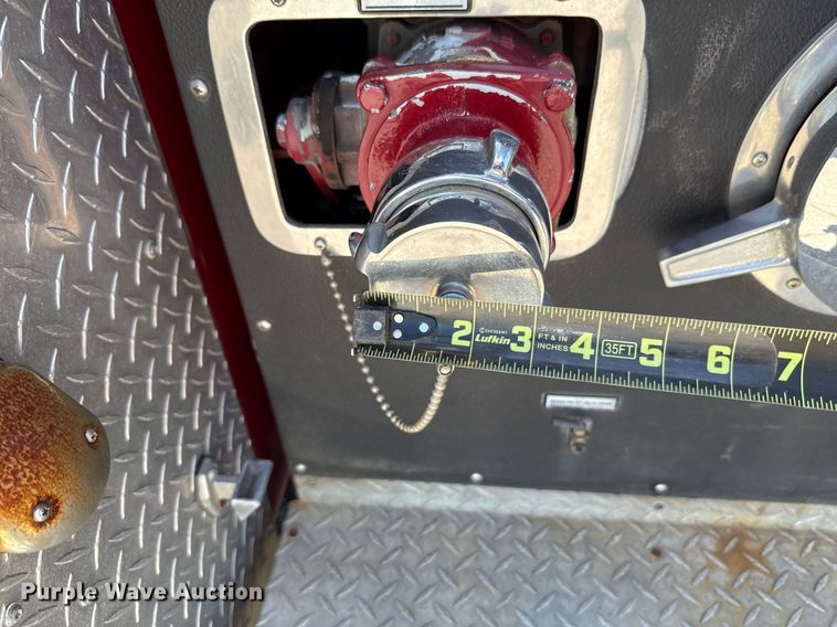 image for item EJ8709 1995 Spartan Gladiator ladder fire truck