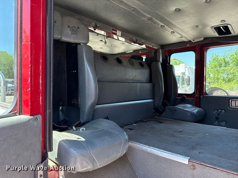 image for item EJ8709 1995 Spartan Gladiator ladder fire truck