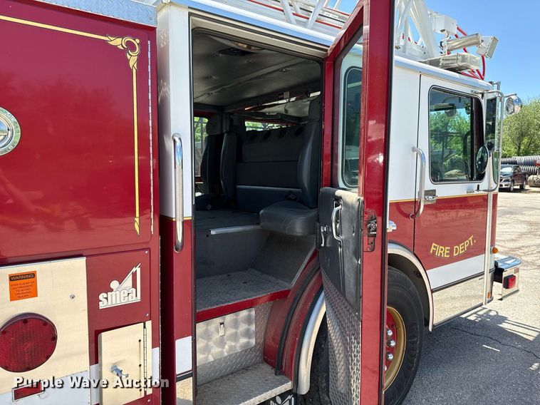 image for item EJ8709 1995 Spartan Gladiator ladder fire truck