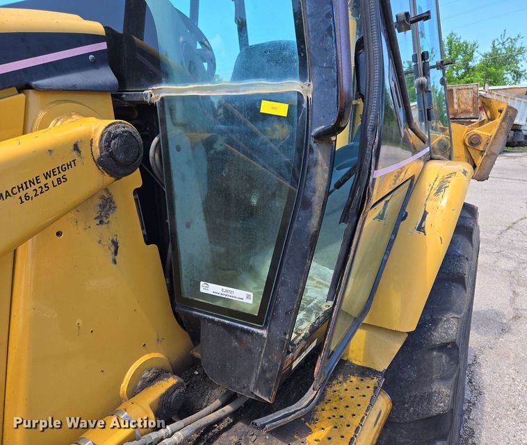 image for item EJ8721 2004 Caterpillar 416D backhoe