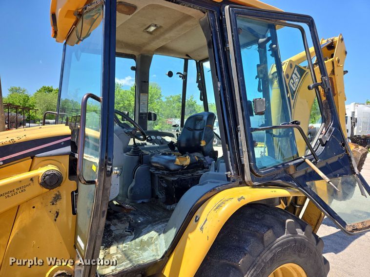 image for item EJ8721 2004 Caterpillar 416D backhoe