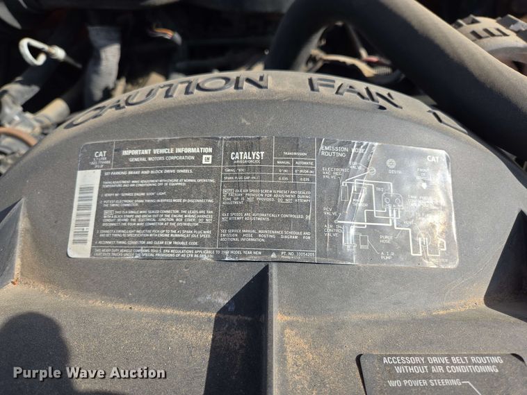 image for item EJ8724 1988 Chevrolet K3500 pickup truck