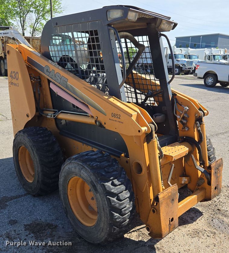 image for item EJ8726 2008 Case 430 Series 3 skid steer loader