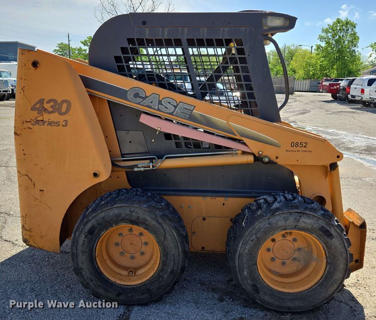 image for item EJ8726 2008 Case 430 Series 3 skid steer loader