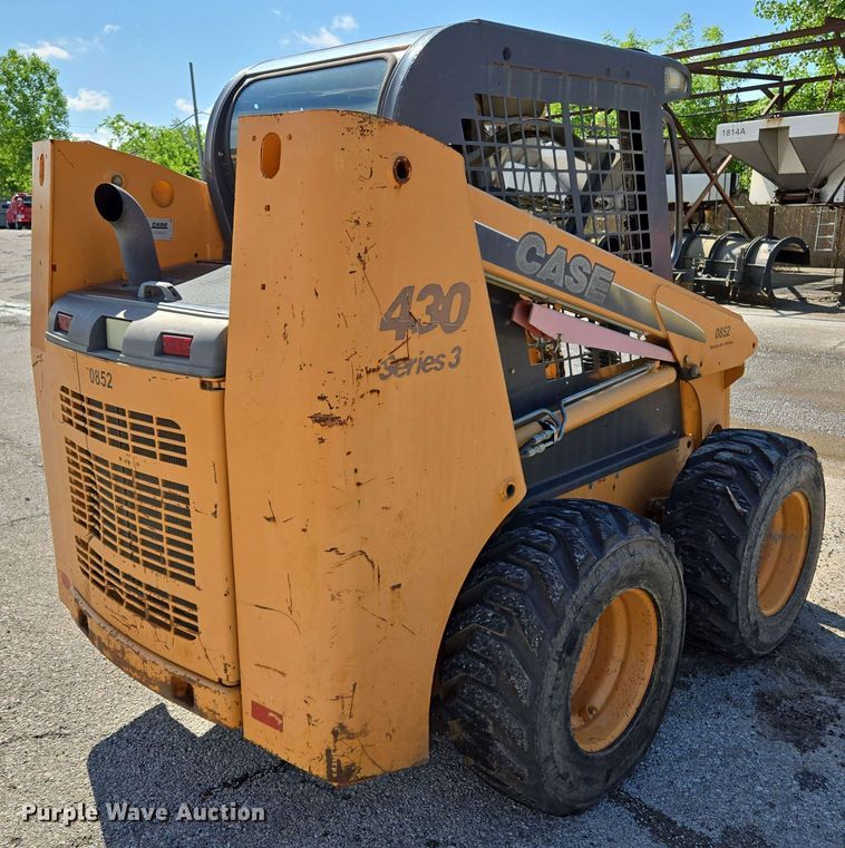 image for item EJ8726 2008 Case 430 Series 3 skid steer loader