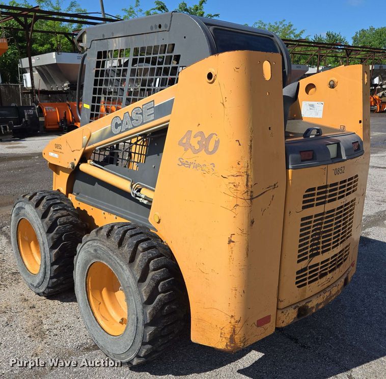 image for item EJ8726 2008 Case 430 Series 3 skid steer loader