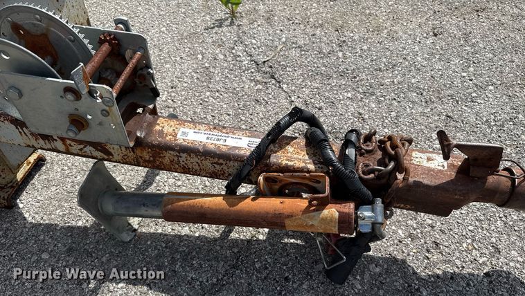 image for item EJ8728 Shop built  utility trailer