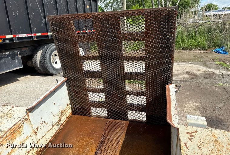 image for item EJ8728 Shop built  utility trailer