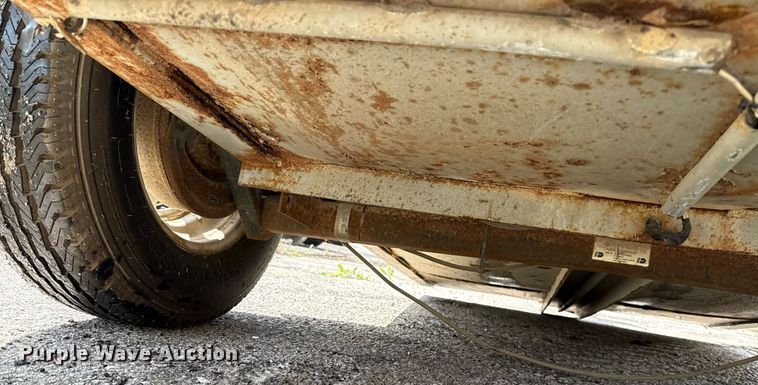 image for item EJ8728 Shop built  utility trailer