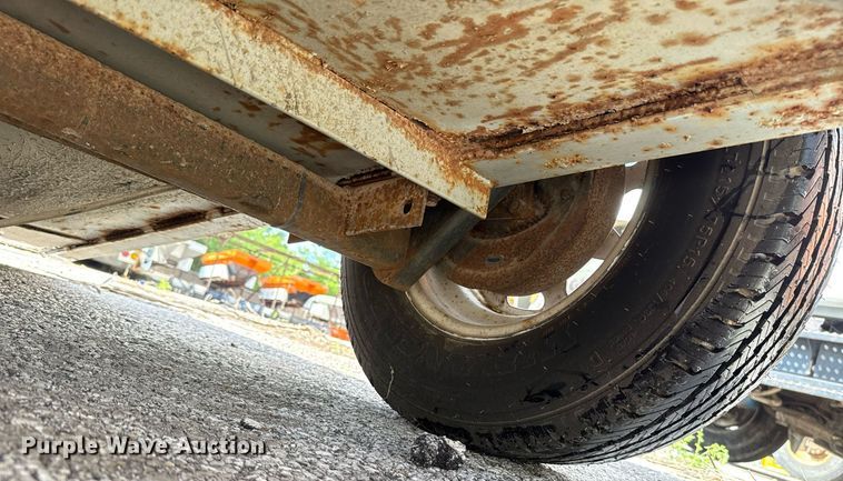 image for item EJ8728 Shop built  utility trailer