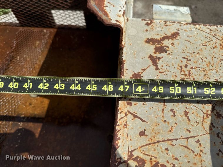 image for item EJ8728 Shop built  utility trailer