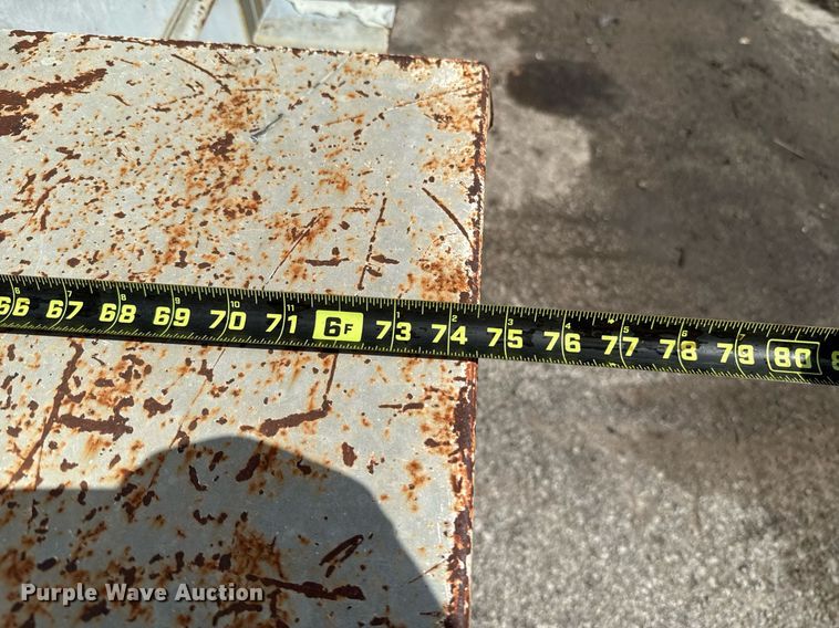 image for item EJ8728 Shop built  utility trailer