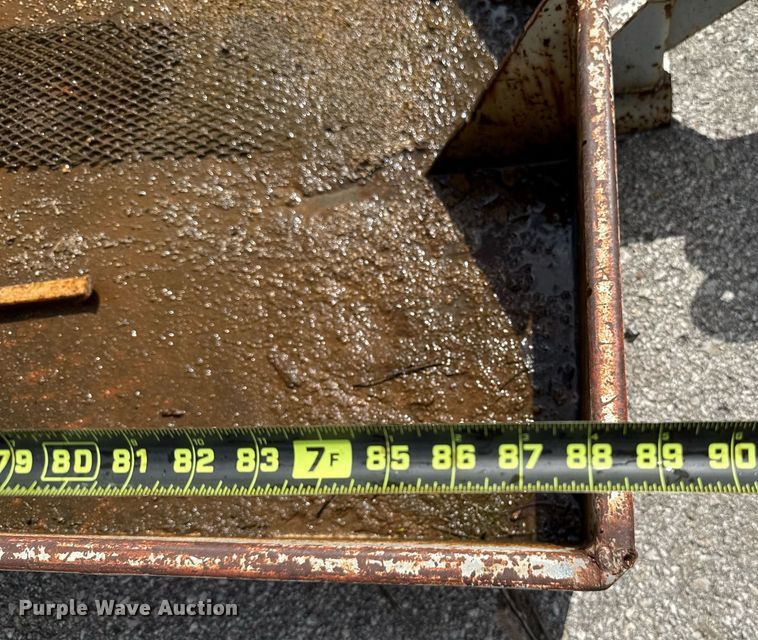 image for item EJ8728 Shop built  utility trailer