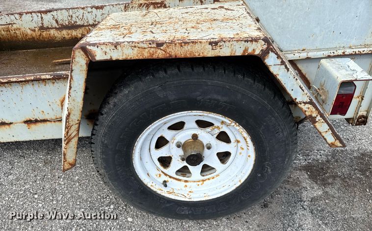 image for item EJ8728 Shop built  utility trailer