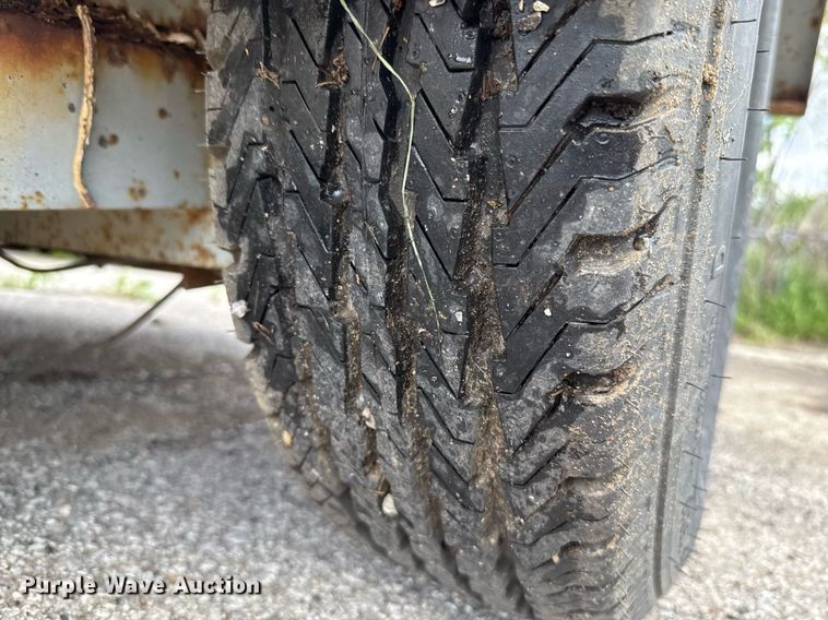 image for item EJ8728 Shop built  utility trailer