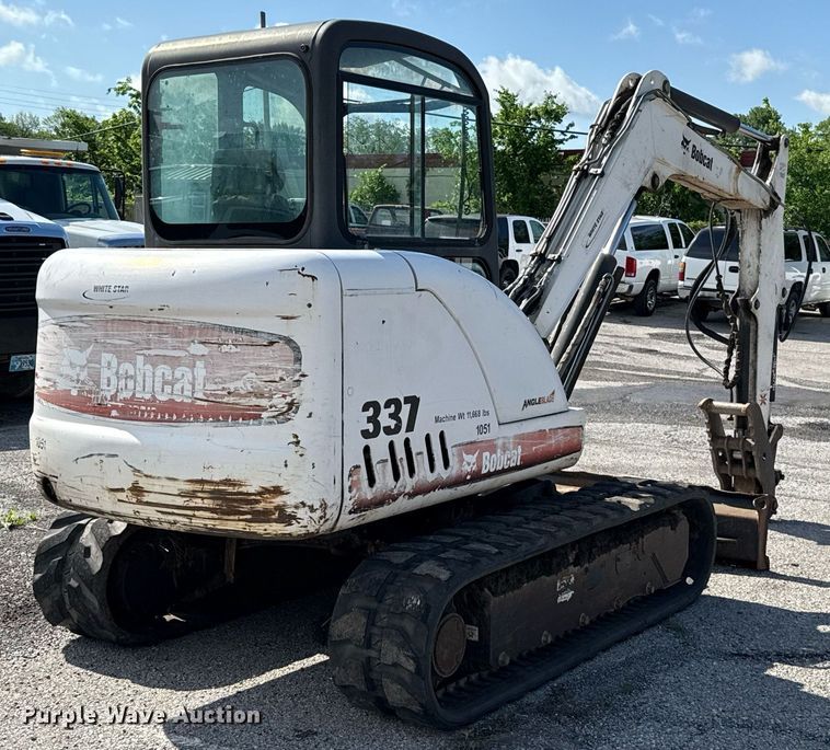 image for item EJ8729 2009 Bobcat 337G mini excavator