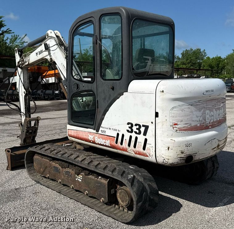 image for item EJ8729 2009 Bobcat 337G mini excavator