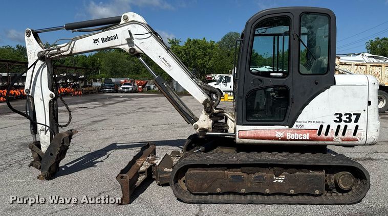 image for item EJ8729 2009 Bobcat 337G mini excavator